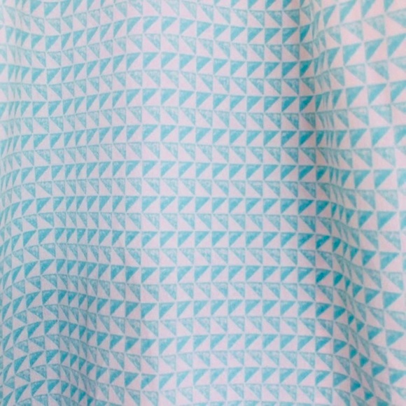 Mint & Cream Sleeveless Blouse Lace Neckline Sz S - Picture 8 of 8